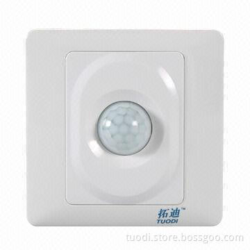 Infrared motion sensor switch for light